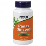 Panax Ginseng 500 mg - 100 Capsules -Now