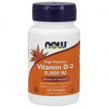 D3 Vitamin 5,000 IU - 120 Softgels Now