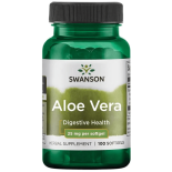 Aloe Vera 25 mg / 100 db lágyzselatin kapszula Swanson 