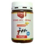 Lysine HCL(Lizin) 1000mg + C-vitamin tabletta120db Dr.Herz 