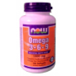 Omega 3-6-9 lágyzselatin kapszula 100 db Now